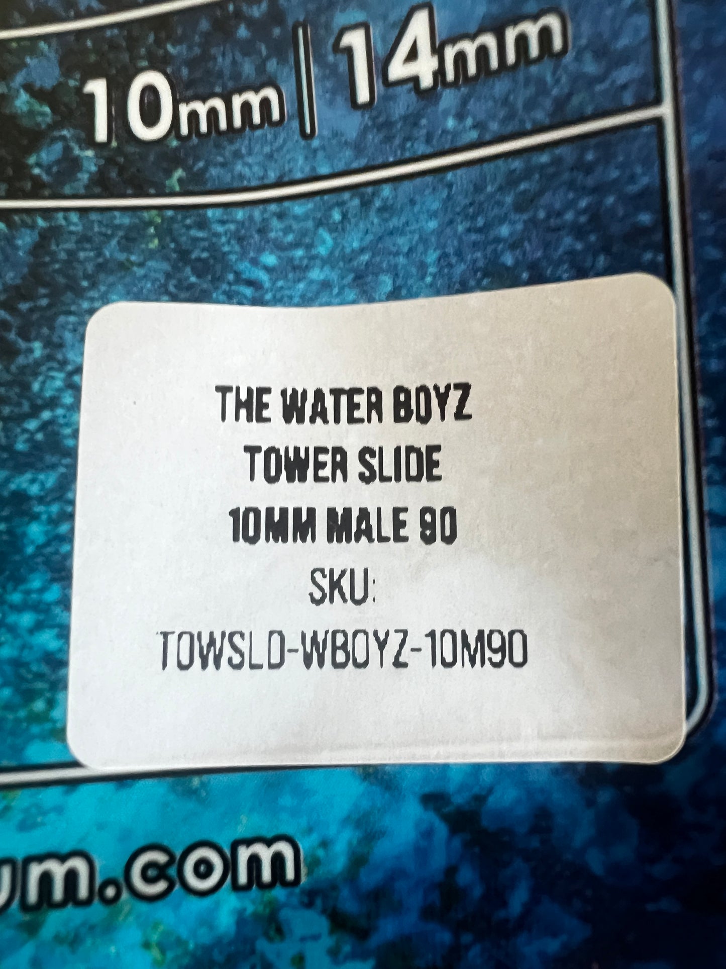 Waterboyz Terporium Banger Single Slide