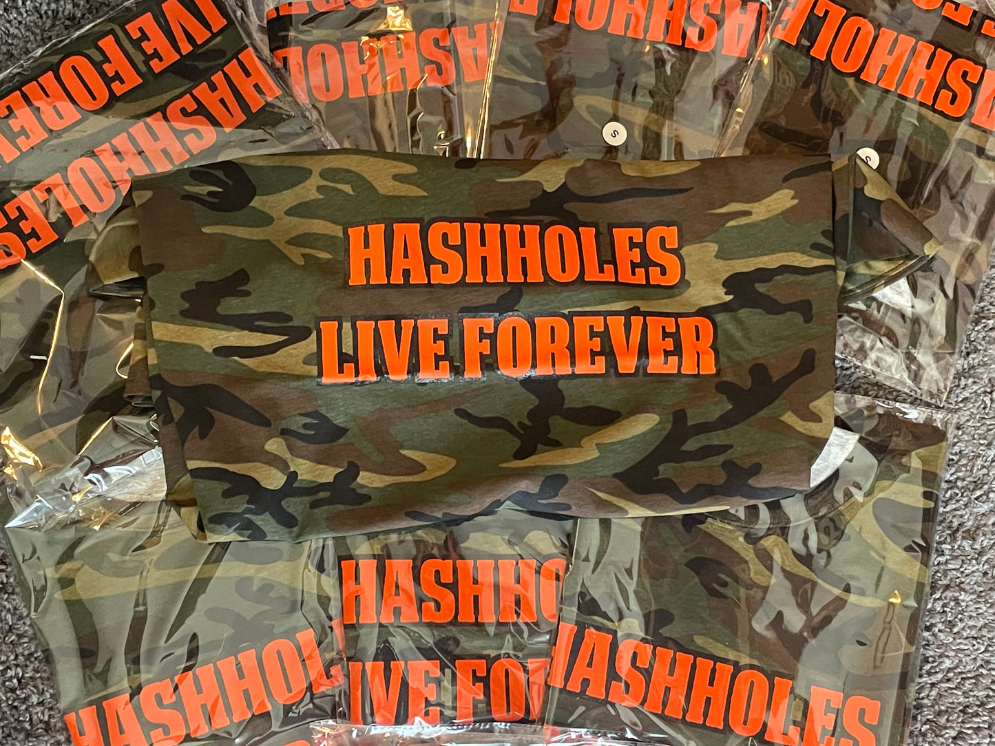 Hashholes Live Forever T-Shirt