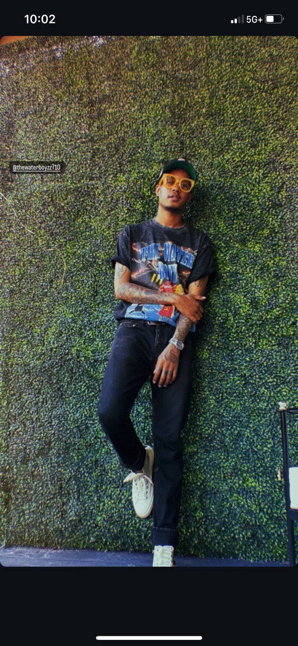 Waterboyz Graphic Acid Wash Tee