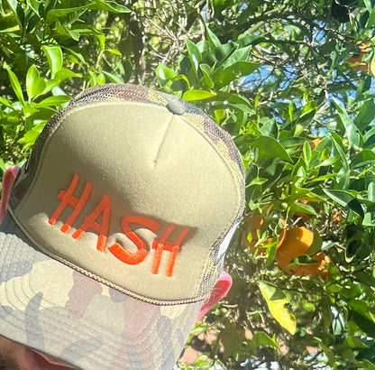 Camo HASH Hat