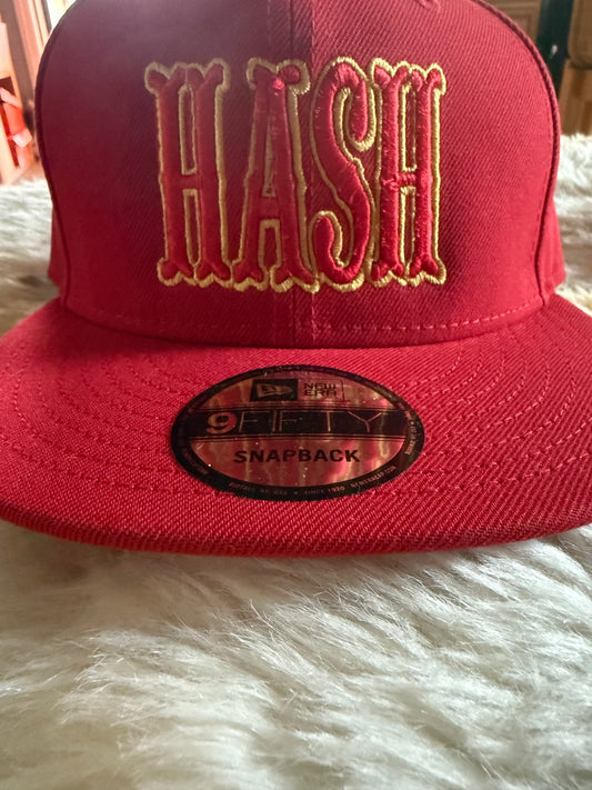 Red and Gold HASH hat