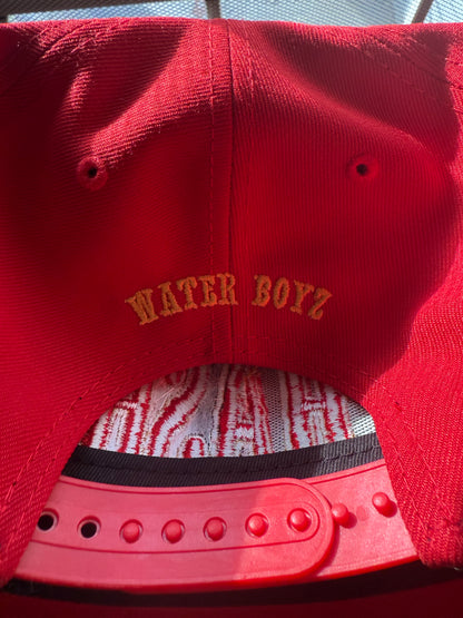 Red and Gold HASH hat